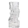 Nordic minimalist original color tree-patterned glass vase, living room dining table, dried flower arrangement, flower vases, home decoration glassware, glassware, glass vase, glass crystal glass Item Picture